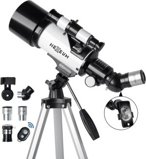 Telescope for Kids & Adults - 70mm Aperture 500mm AZ Mount Fully