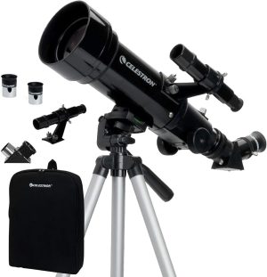 Celestron - 70mm Travel Scope - Portable Refractor Telescope